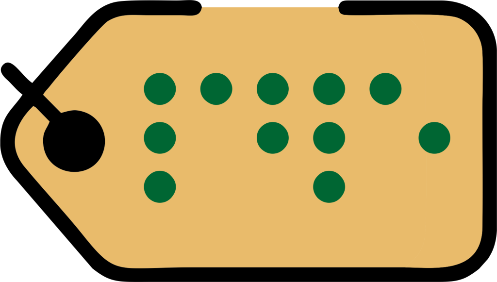 Braille Lable